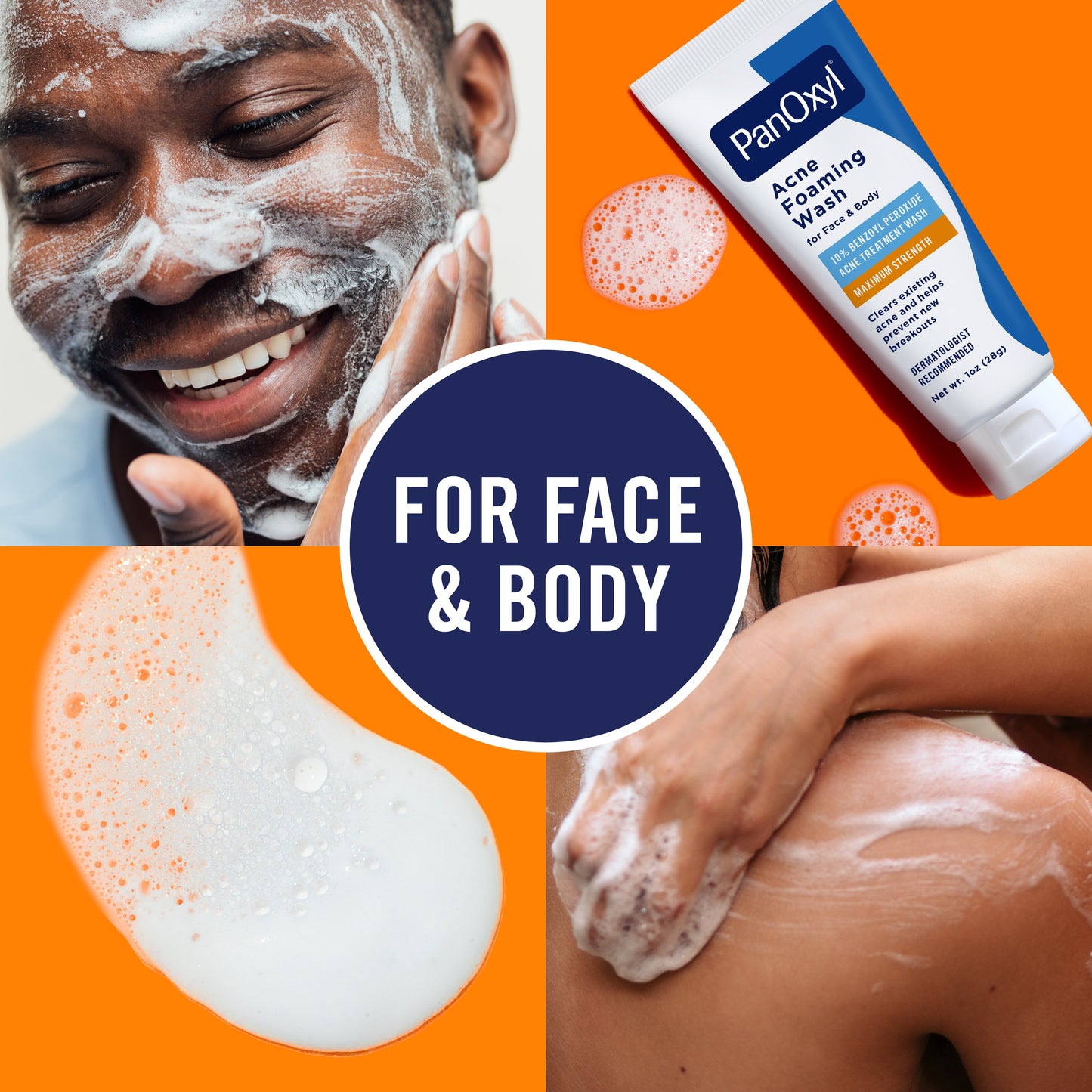 PanOxyl Acne Foaming Wash Maximum Strength 10% Benzoyl Peroxide