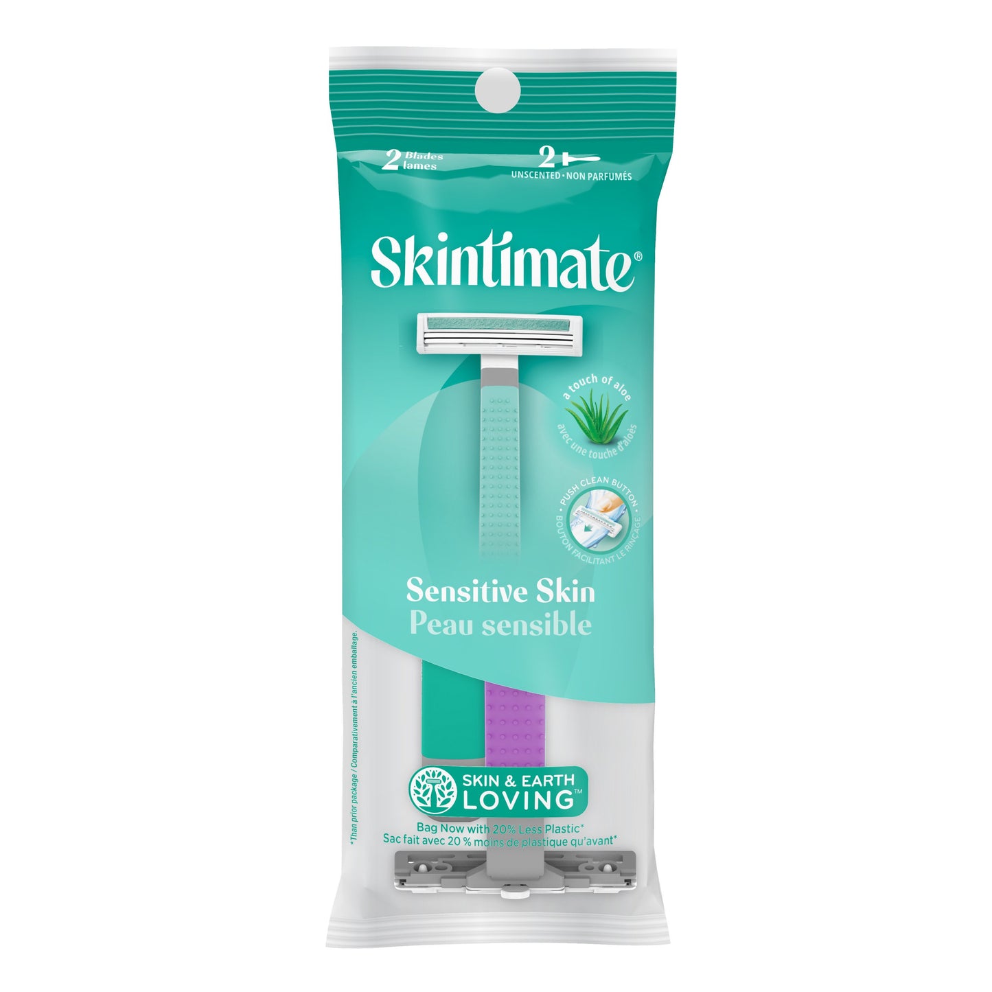Skintimate Travel Size Skintimate Sensitive Skin Disposable Razor