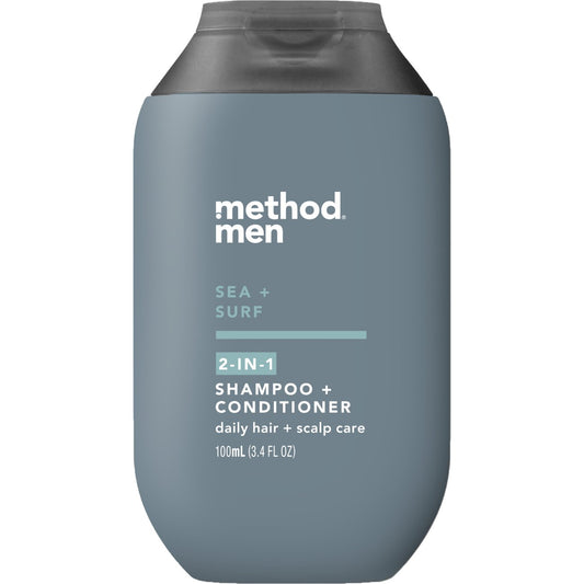 method Travel Size Men 2-in-1 Shampoo & Conditioner - Sea + Surf