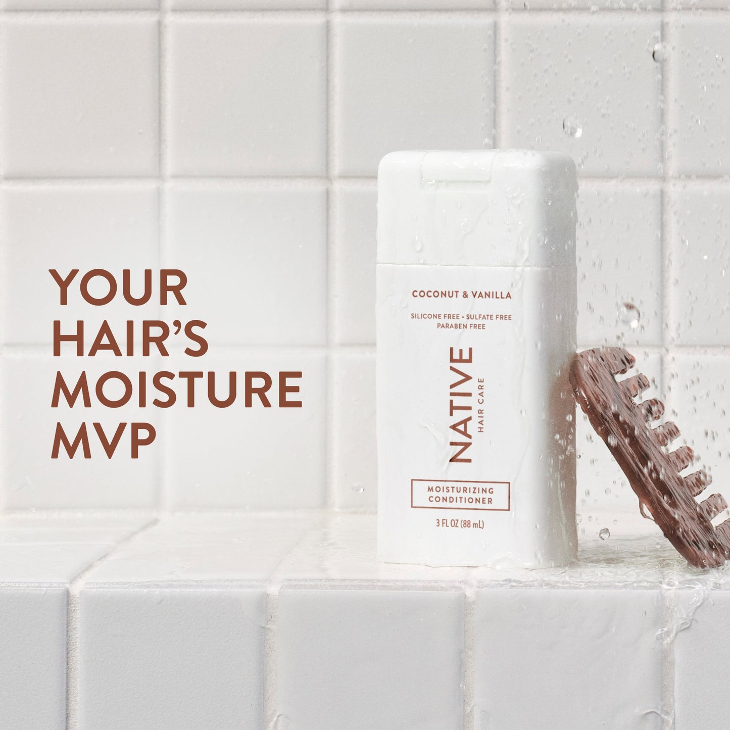 Native Travel Size Moisturizing Conditioner - Coconut & Vanilla