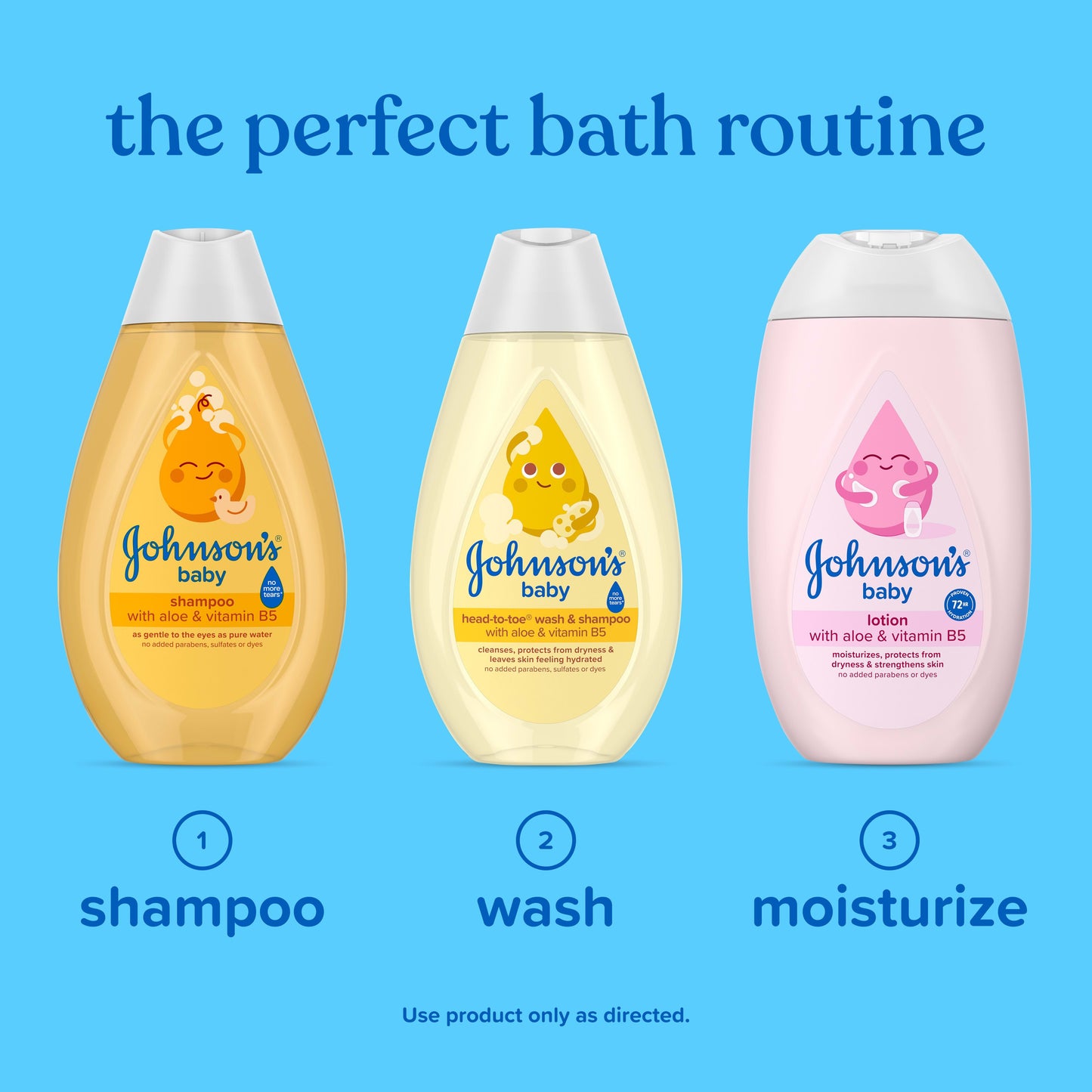 Johnson's Baby Travel Size Baby Head To Toe Wash & Shampoo