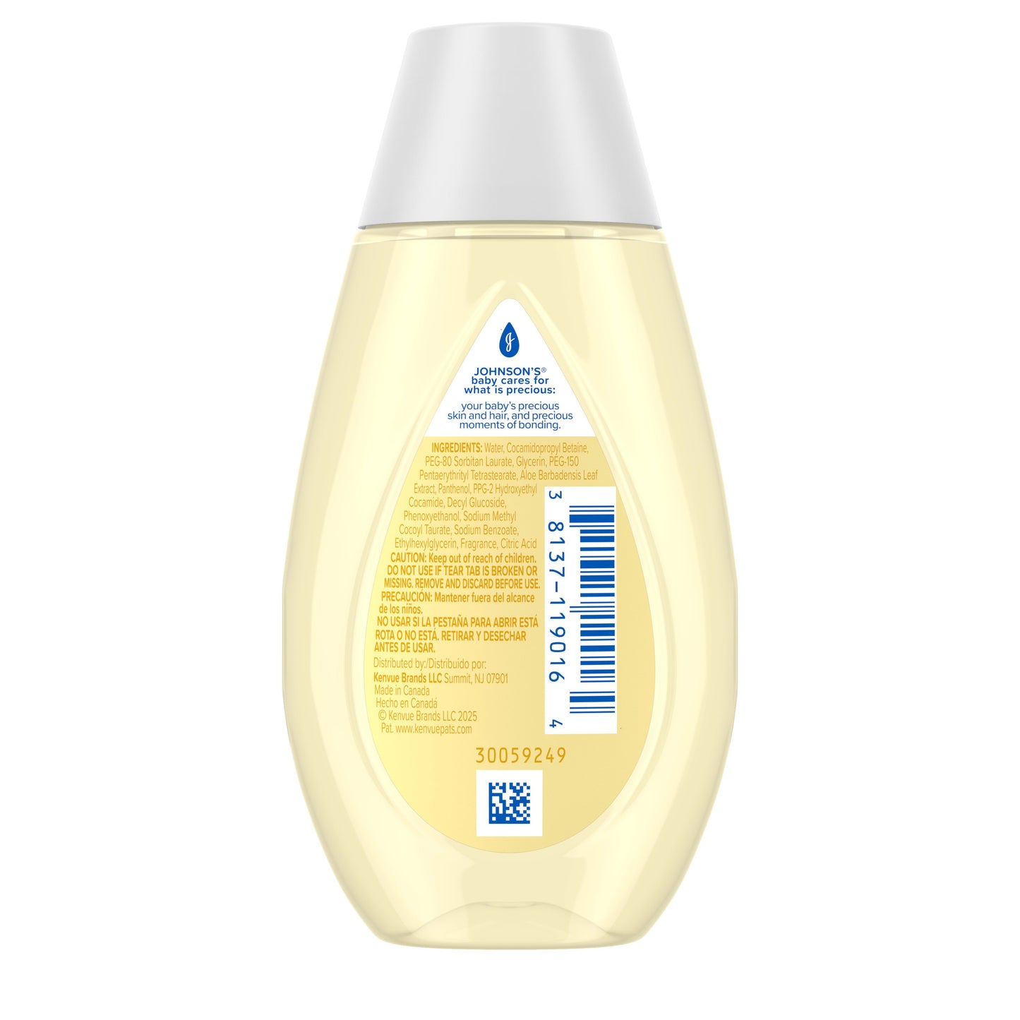 Johnson's Baby Travel Size Baby Head To Toe Wash & Shampoo