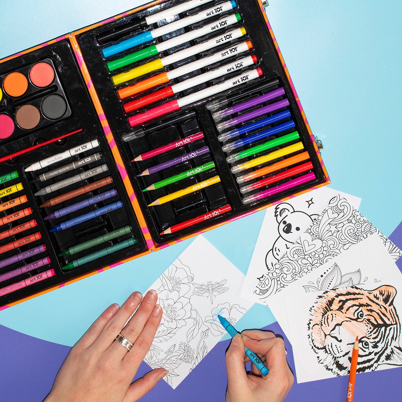 Art 101 Color & Create Art Case