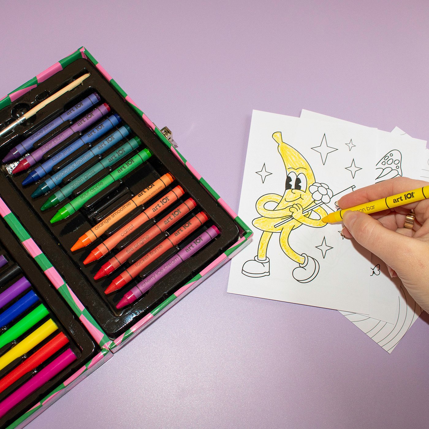 Art 101 Color & Doodle Art Set