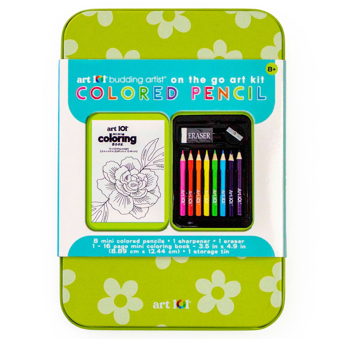 Art 101 Colored Pencil On The Go Art Kit