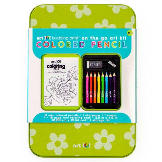 Art 101 Colored Pencil On The Go Art Kit