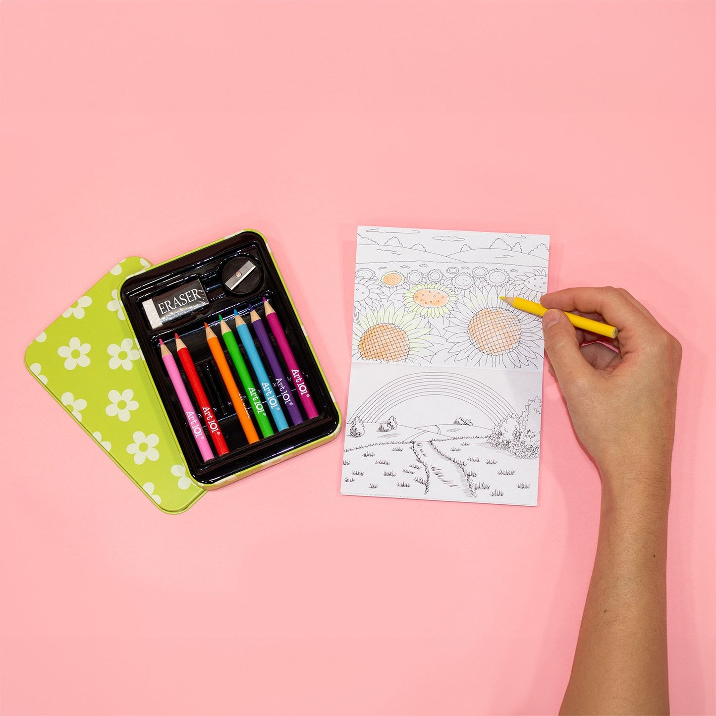 Art 101 Colored Pencil On The Go Art Kit