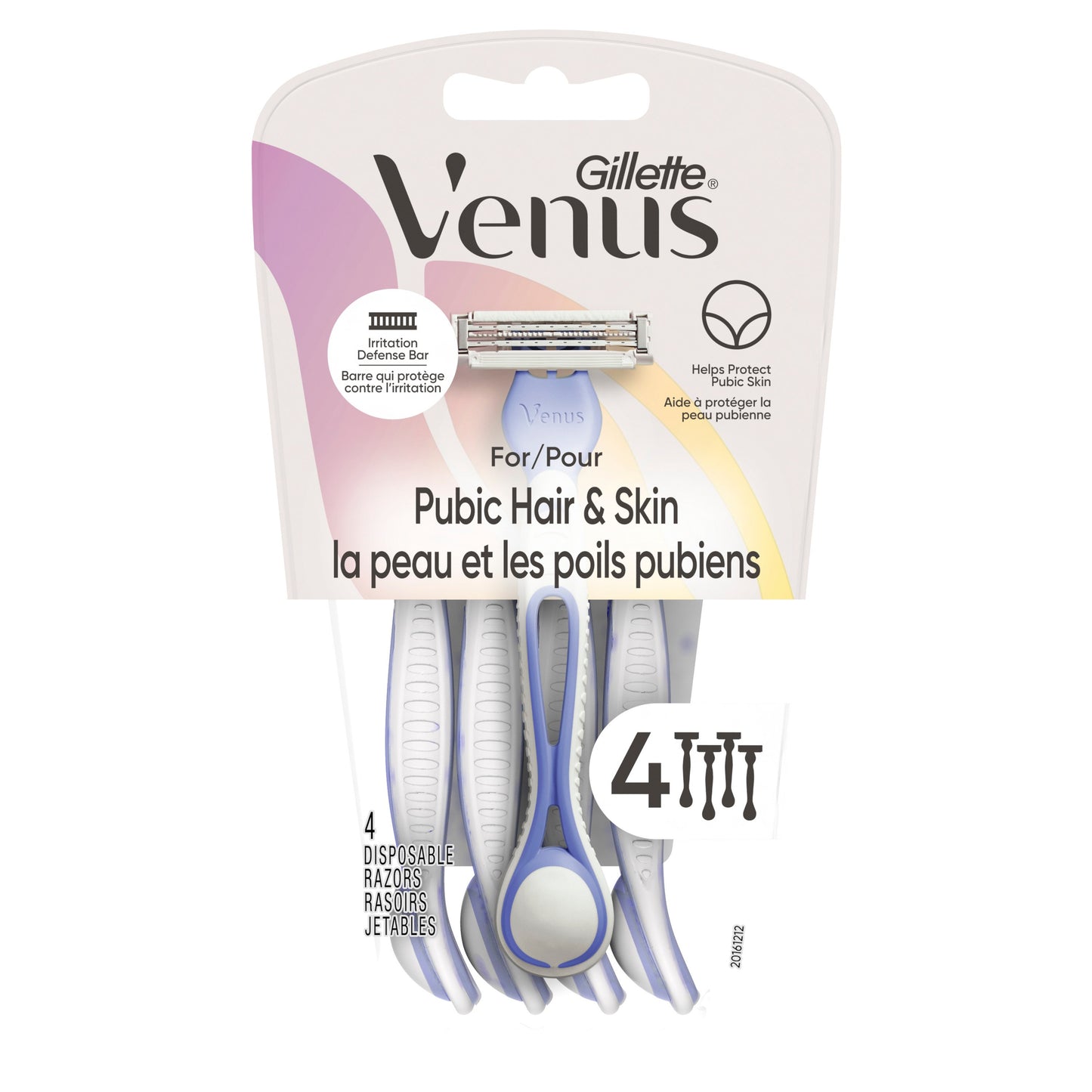 Gillette Venus For Pubic Hair & Skin Disposable Razors