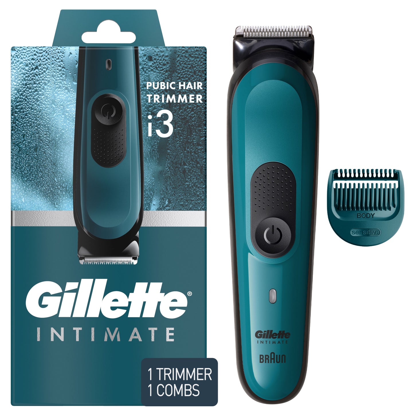 Gillette Intimate Pubic Hair Trimmer