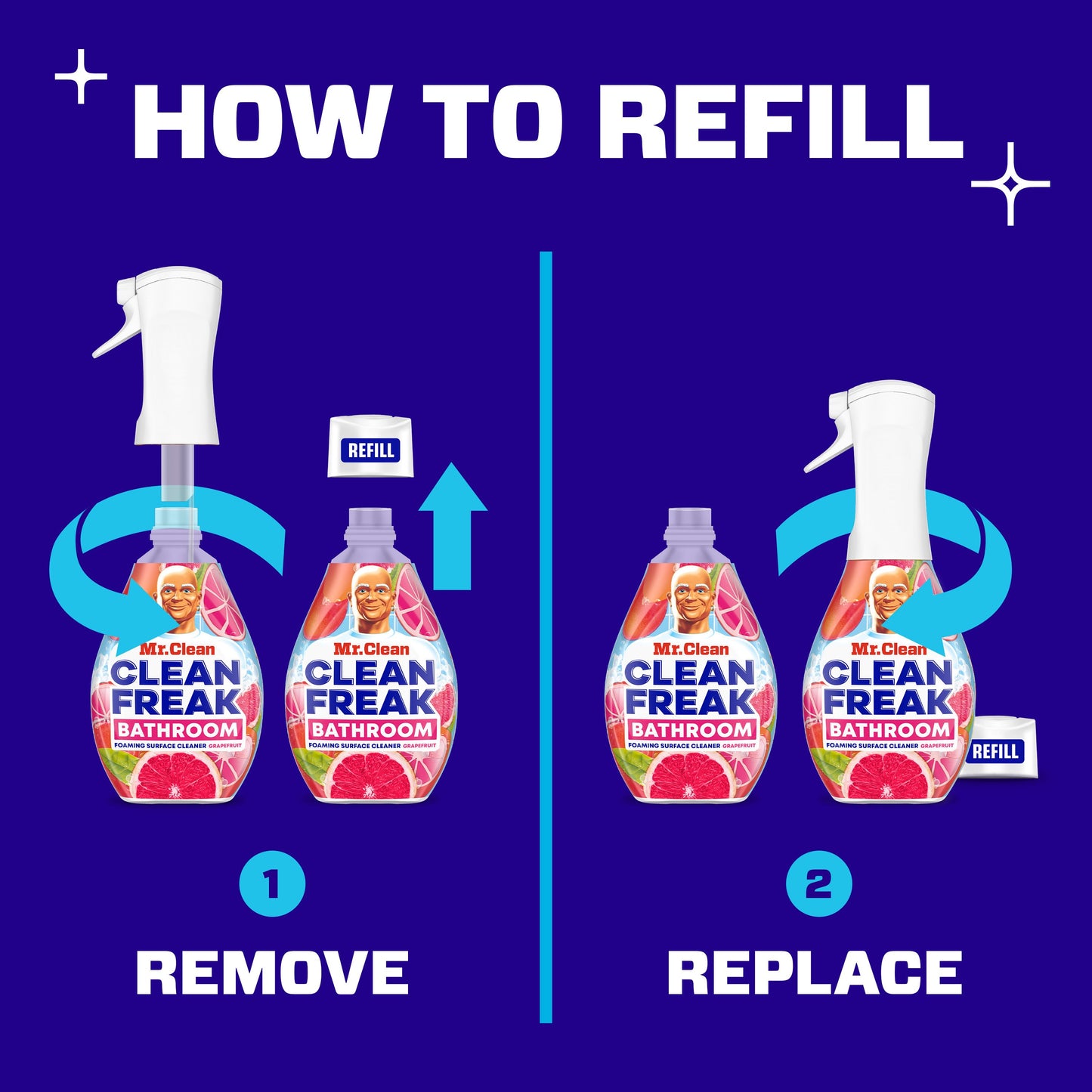 Mr. Clean Clean Freak All Purpose Cleaner Spray - Grapefruit Scent