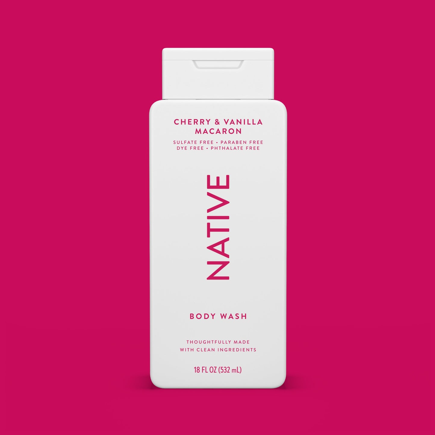 Native Body Wash - Cherry & Vanilla Macaron
