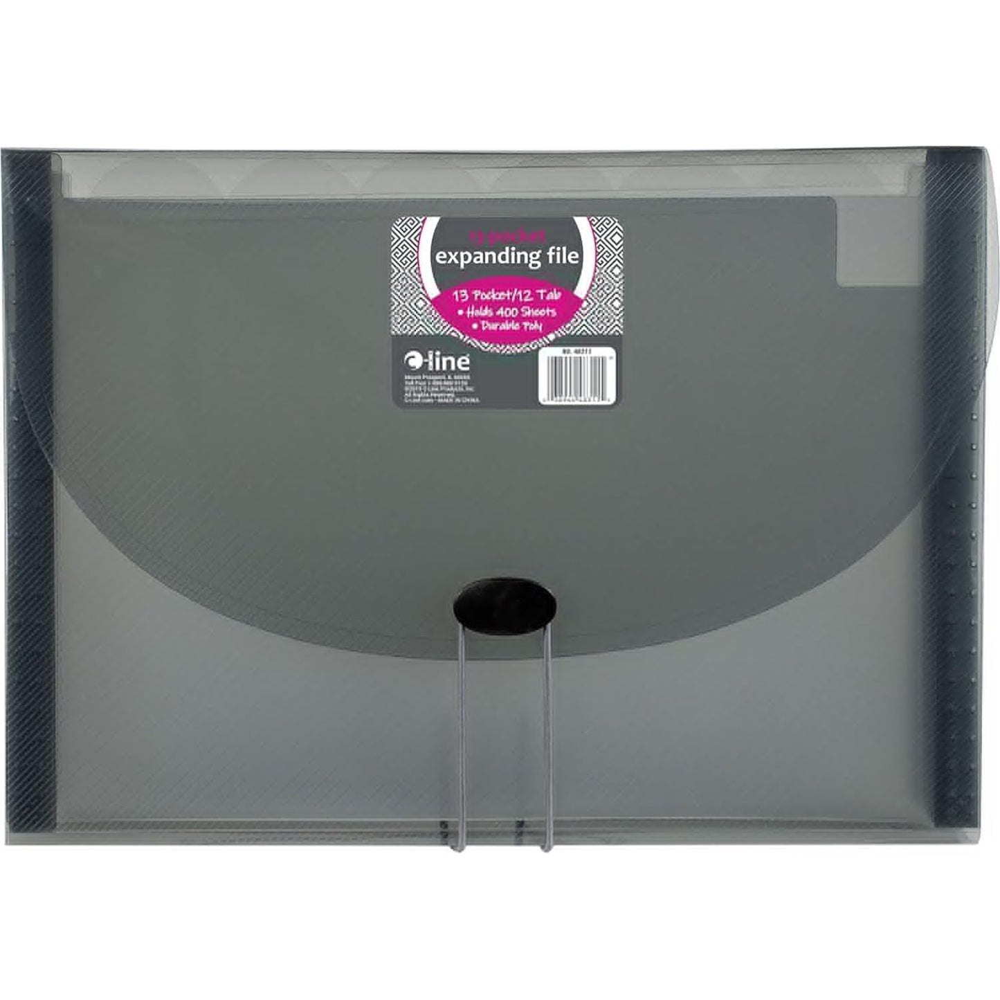 C-Line 13 Pocket Expanding File - Smoke
