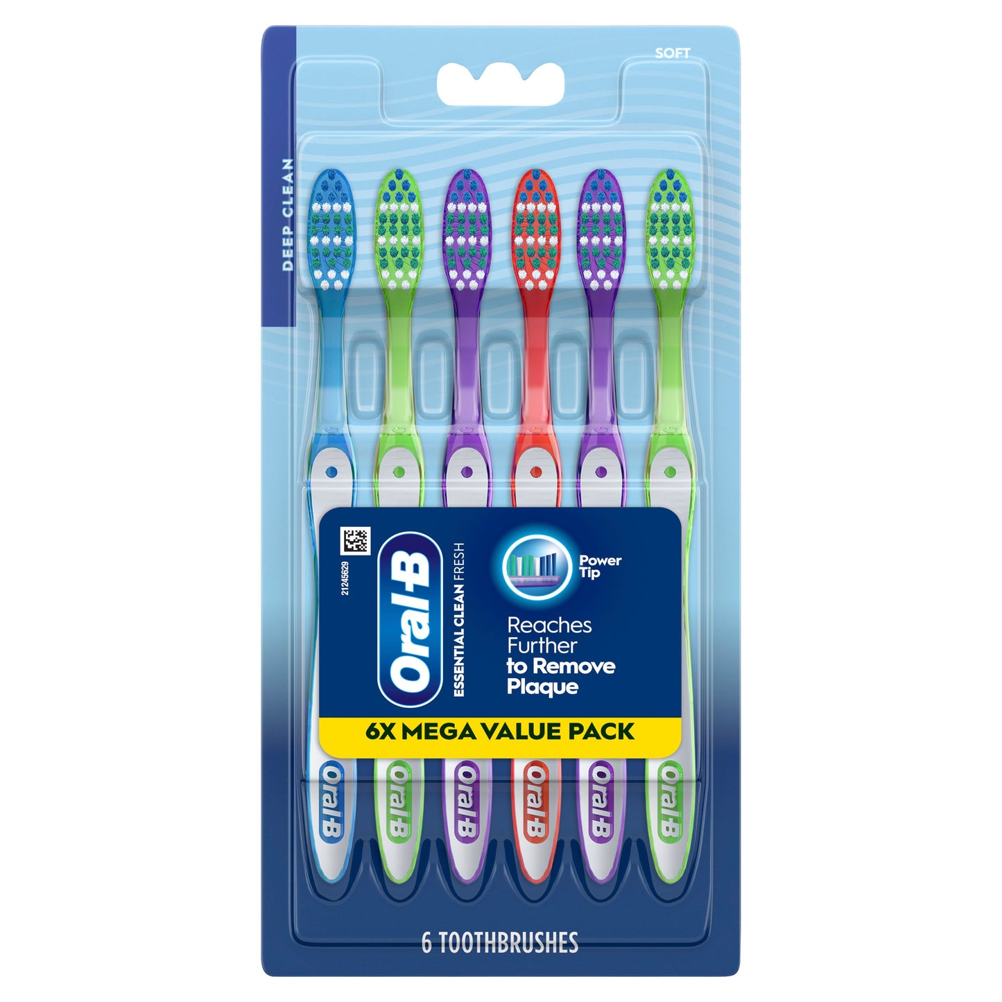 Oral-B Fresh & Clean Toothbrushes - Soft
