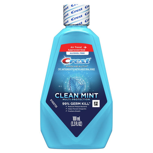 Crest Travel Size Pro Health Multi Protection Mouthwash - Clean Mint