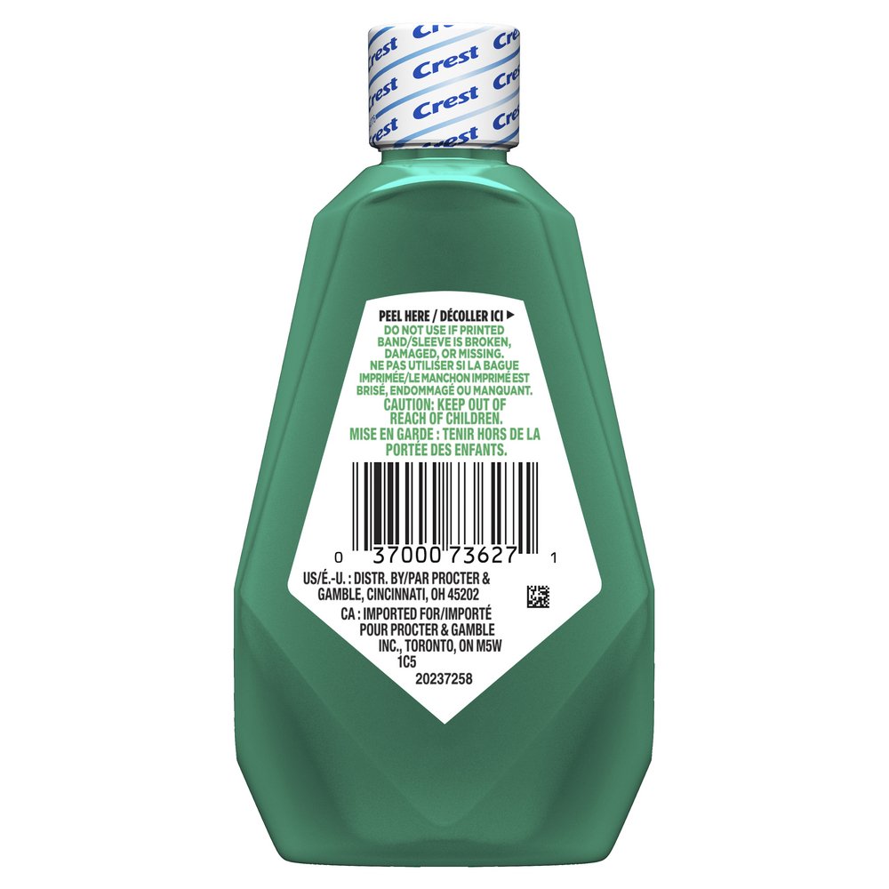 Crest Travel Size Scope Outlast Mouthwash - Fresh Mint