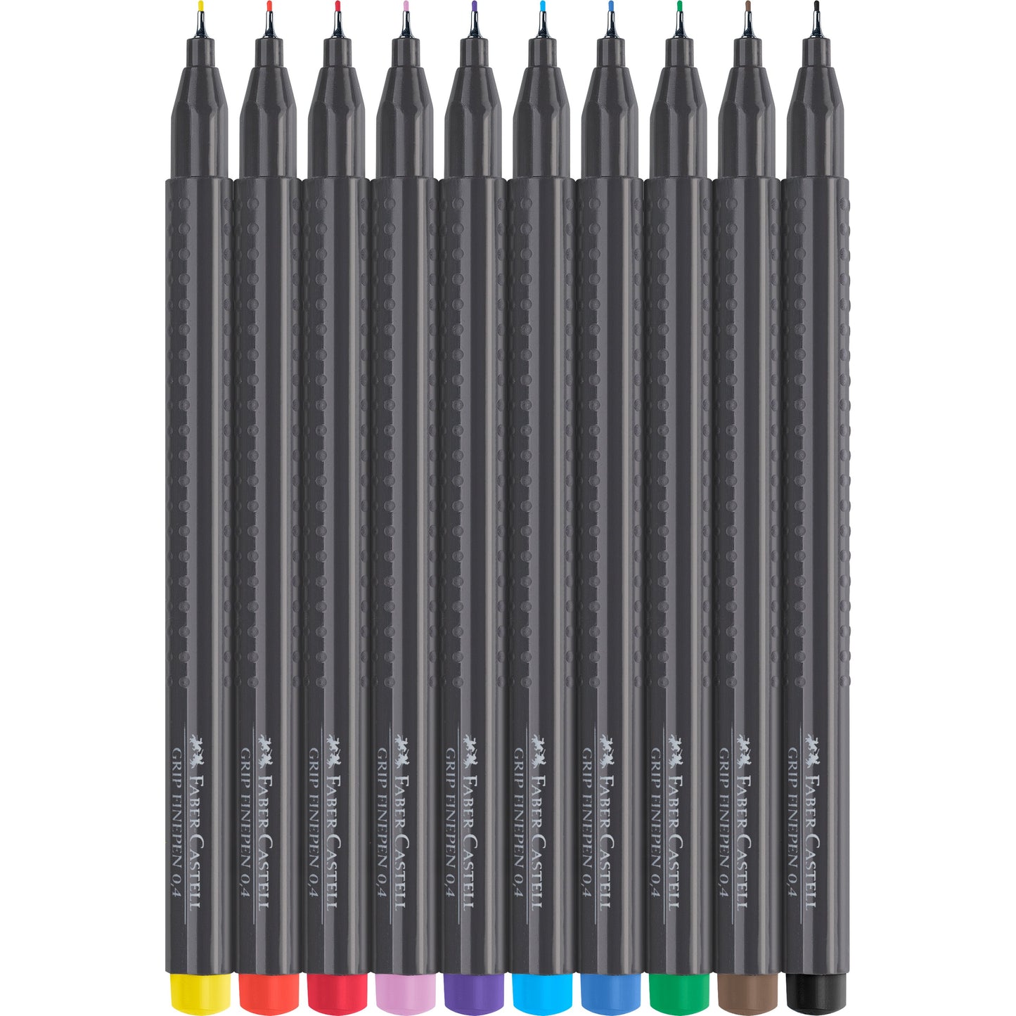 Faber-Castell Grip Fineliner Pens - Assorted Ink
