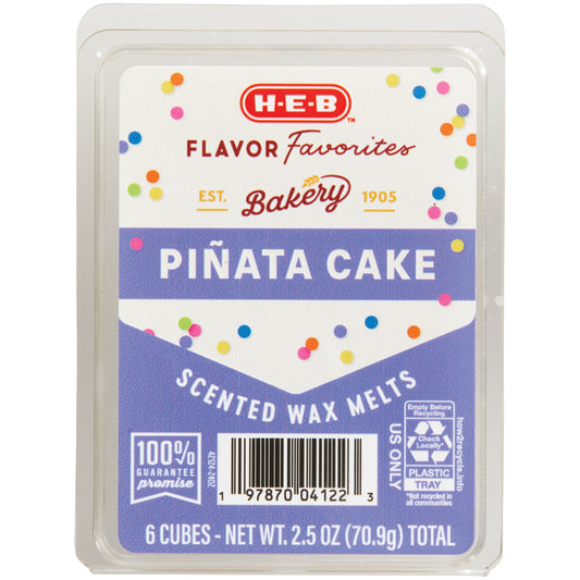 H-E-B Flavor Favorites Bakery Piñata Cake Scented Wax Melts