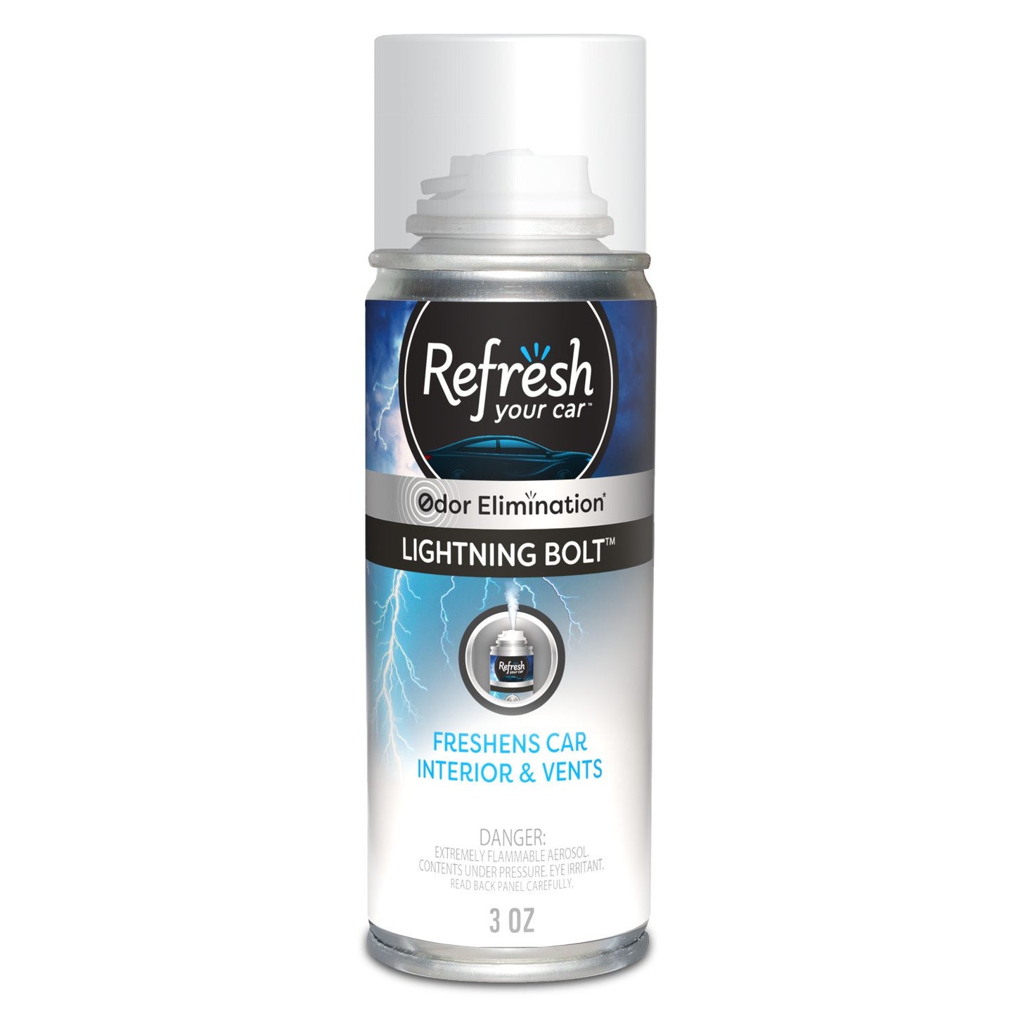Refresh Your Car Odor Elimination Fogger - Lighting Bolt