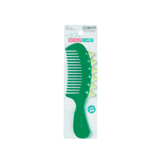 Conair Kids Scalp Care Hair Comb - Green
