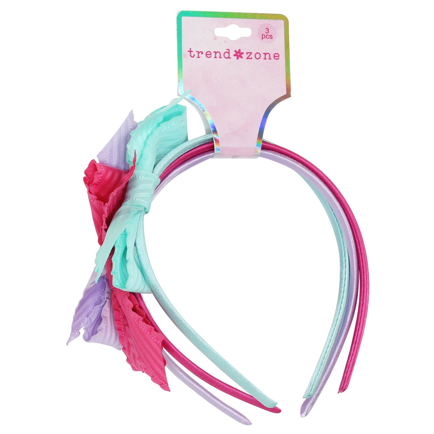 Trend Zone Ribbon Bow Hair Headbands - Assorted