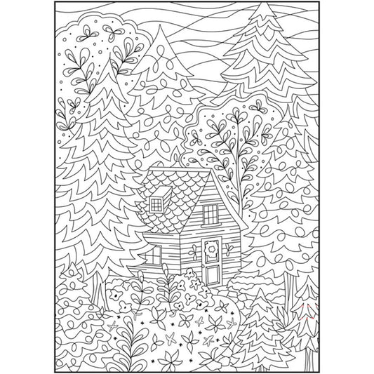 Cra-Z-Art Timeless Creations Nature's Escape Coloring Book