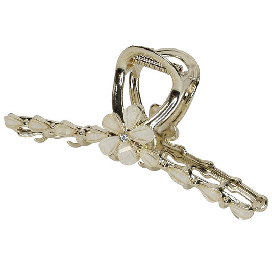 Accessory Choice Flower Metal Loop Claw Clip
