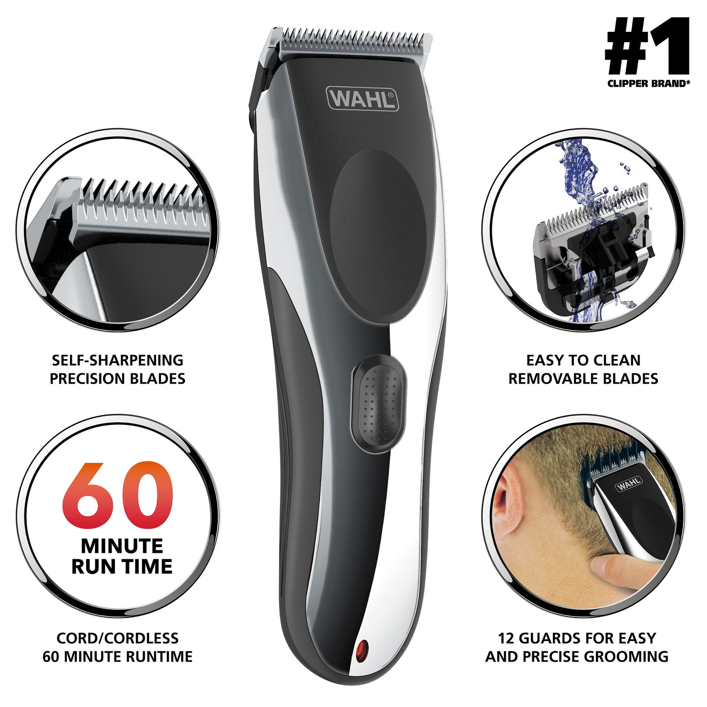 Wahl Rechargeable Haircut & Beard Trimmer Kit