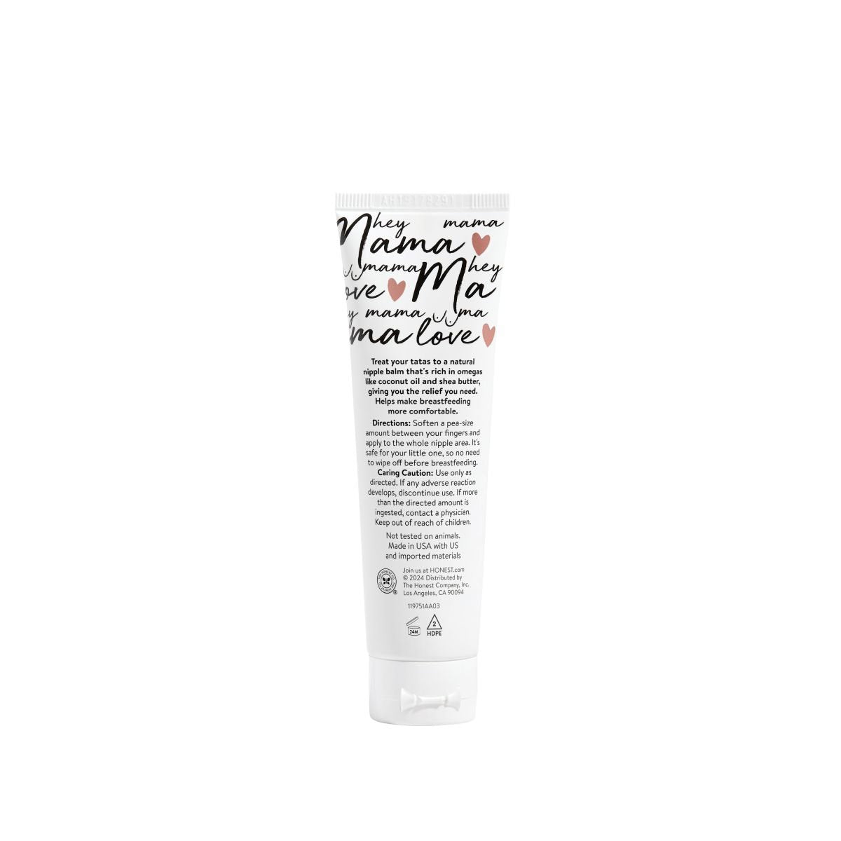 The Honest Company Honest Mama Calm Your Nip Balm - Unscented