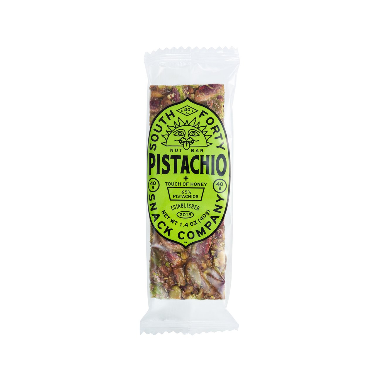 South Forty Snacks South Forty Snack Bar Nut Pistachios