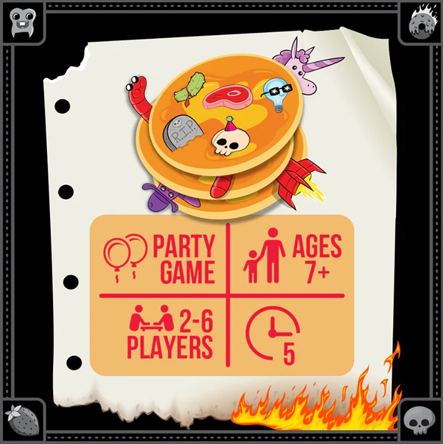 Anarchy Pancakes Party Card Game