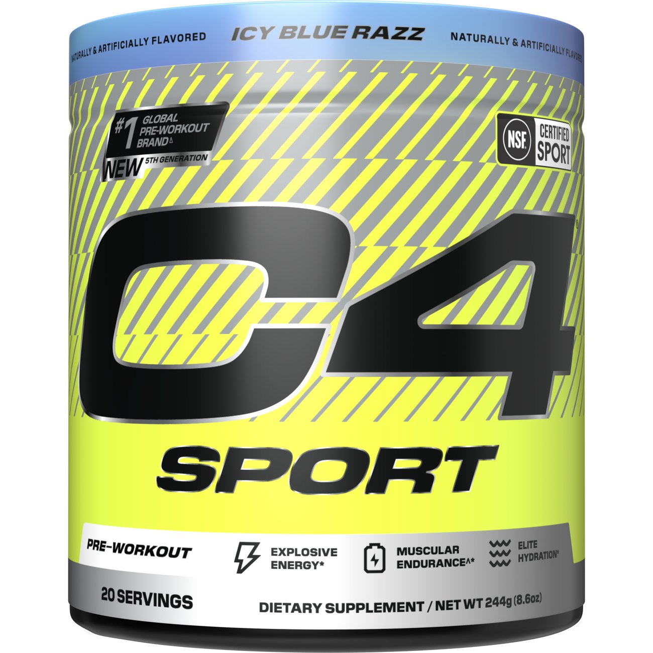 C4 Sport Pre-Workout - Icy Blue Razz