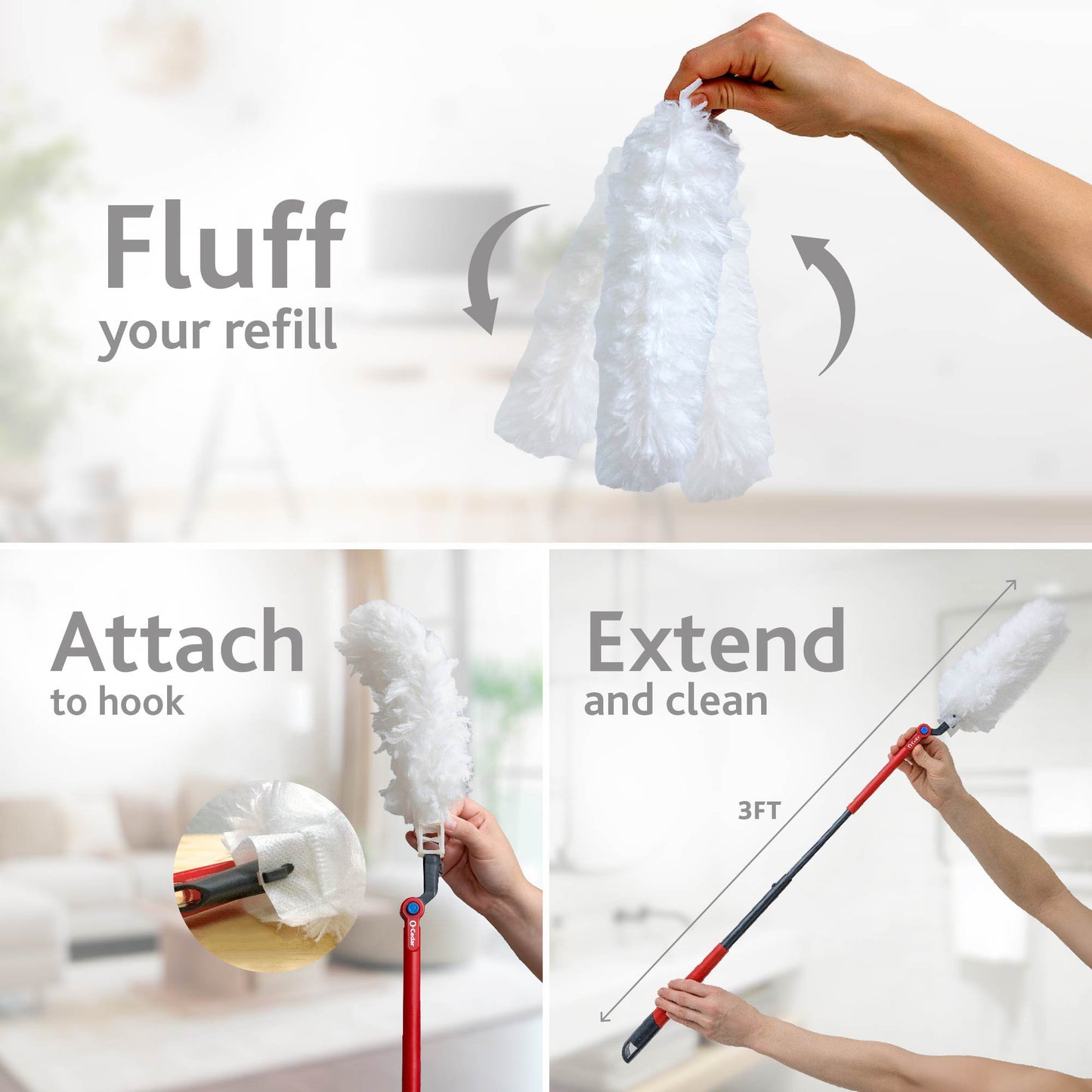O-Cedar Flex & Catch Refills