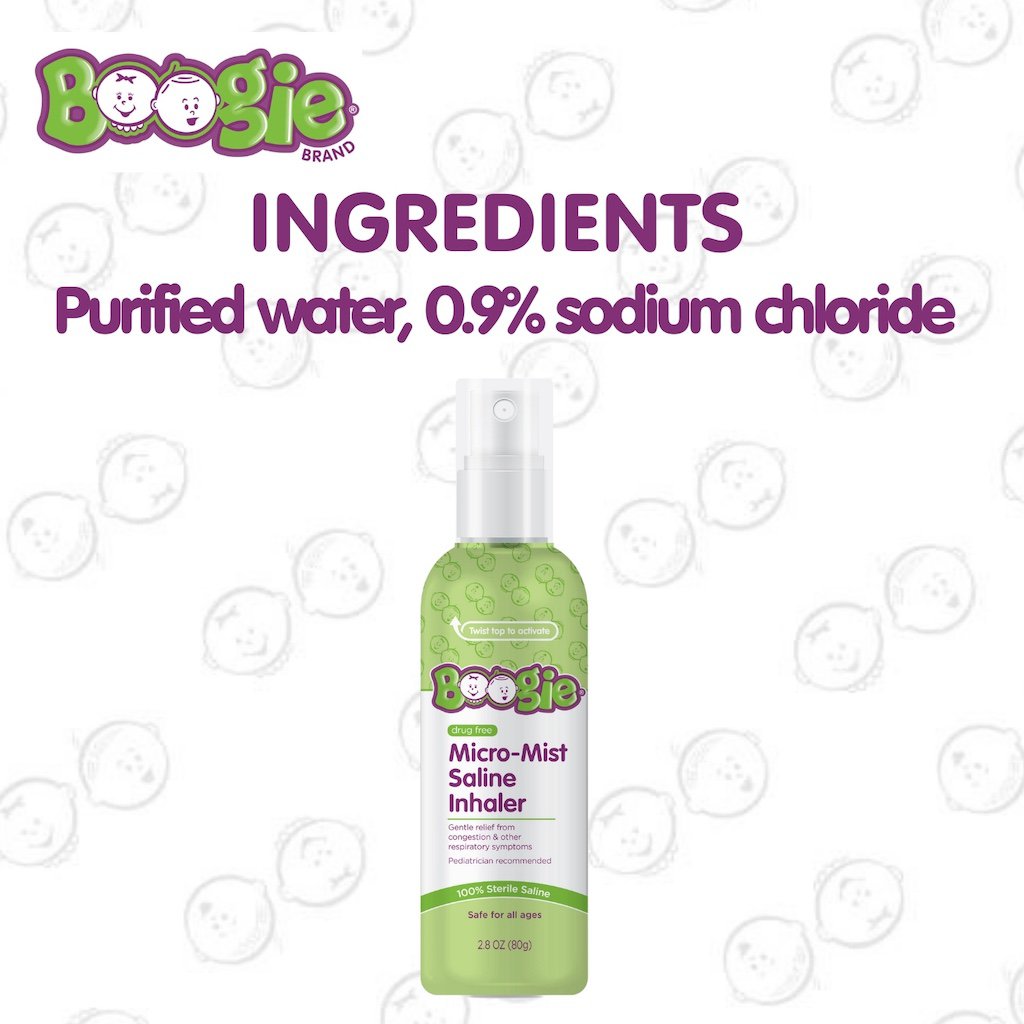 Boogie Wipes Micro-Mist Saline Inhaler Refill