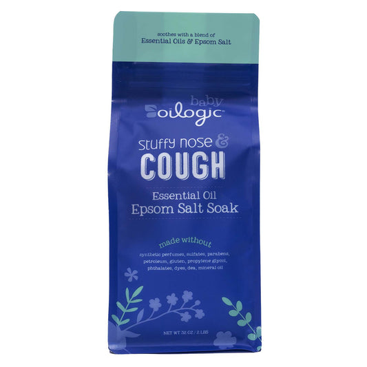 Baby Oilogic Stuffy Nose & Cough Epsom Salt Soak