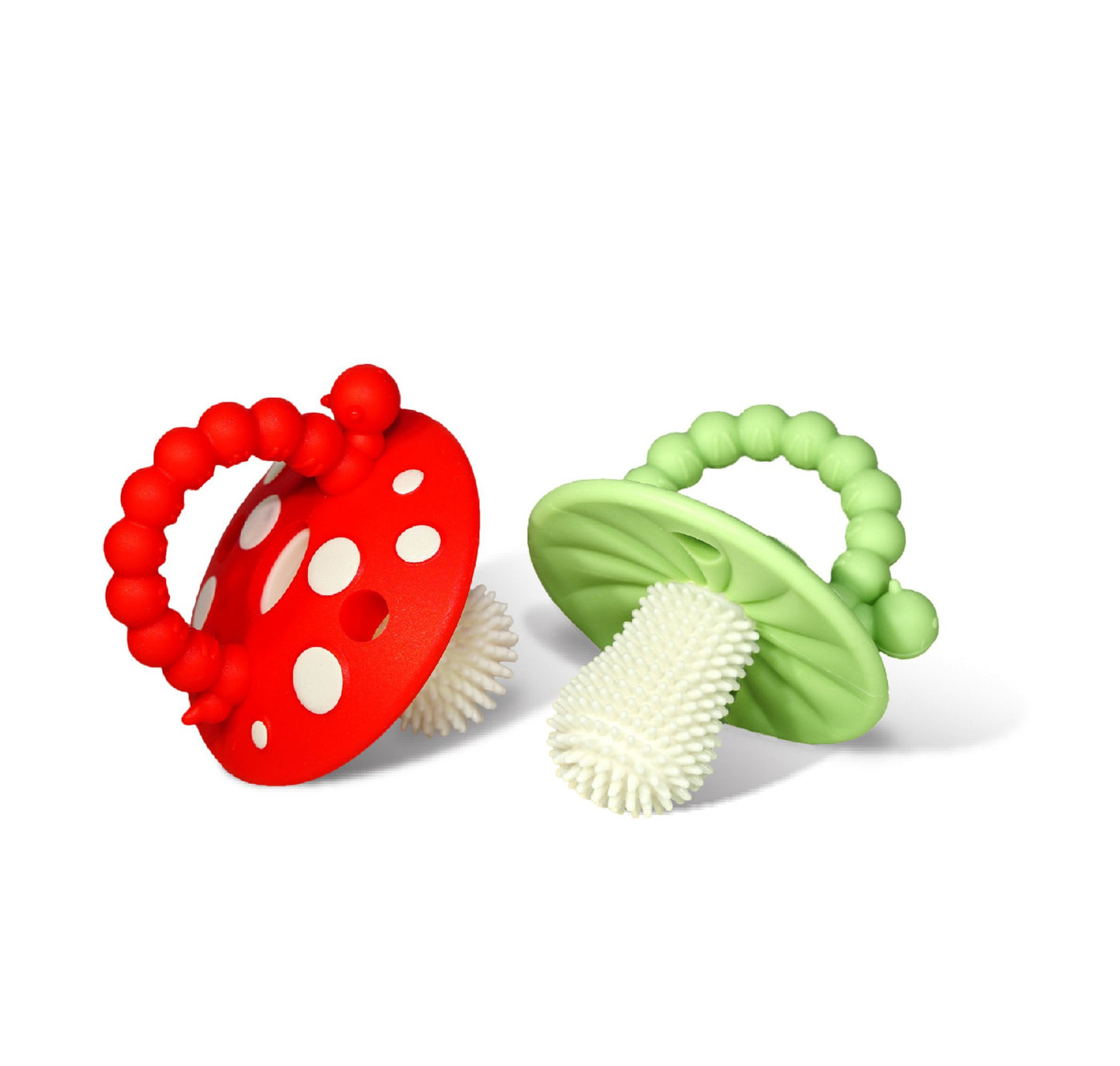 Razbaby Chompy Teether Mushrooms