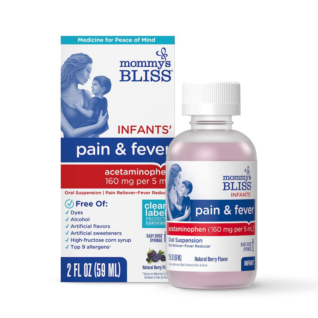 Mommy's Bliss Infants' Pain And Fever Reducer - Natural Berry