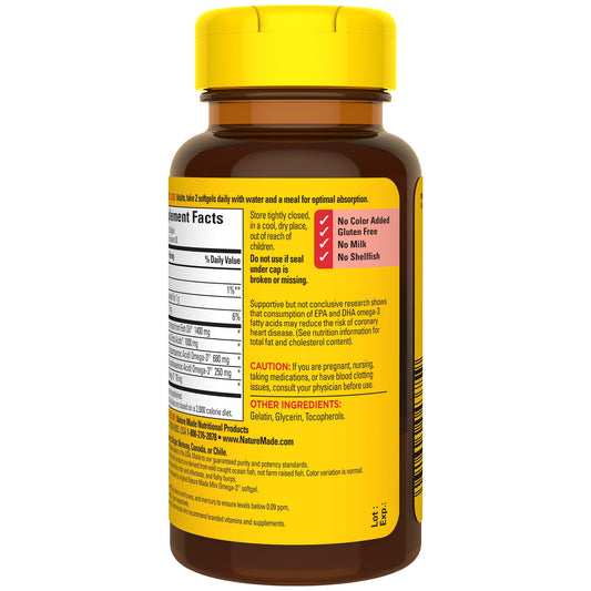 Nature Made Fish Oil Minis Extra Strength 1400 mg Softgels