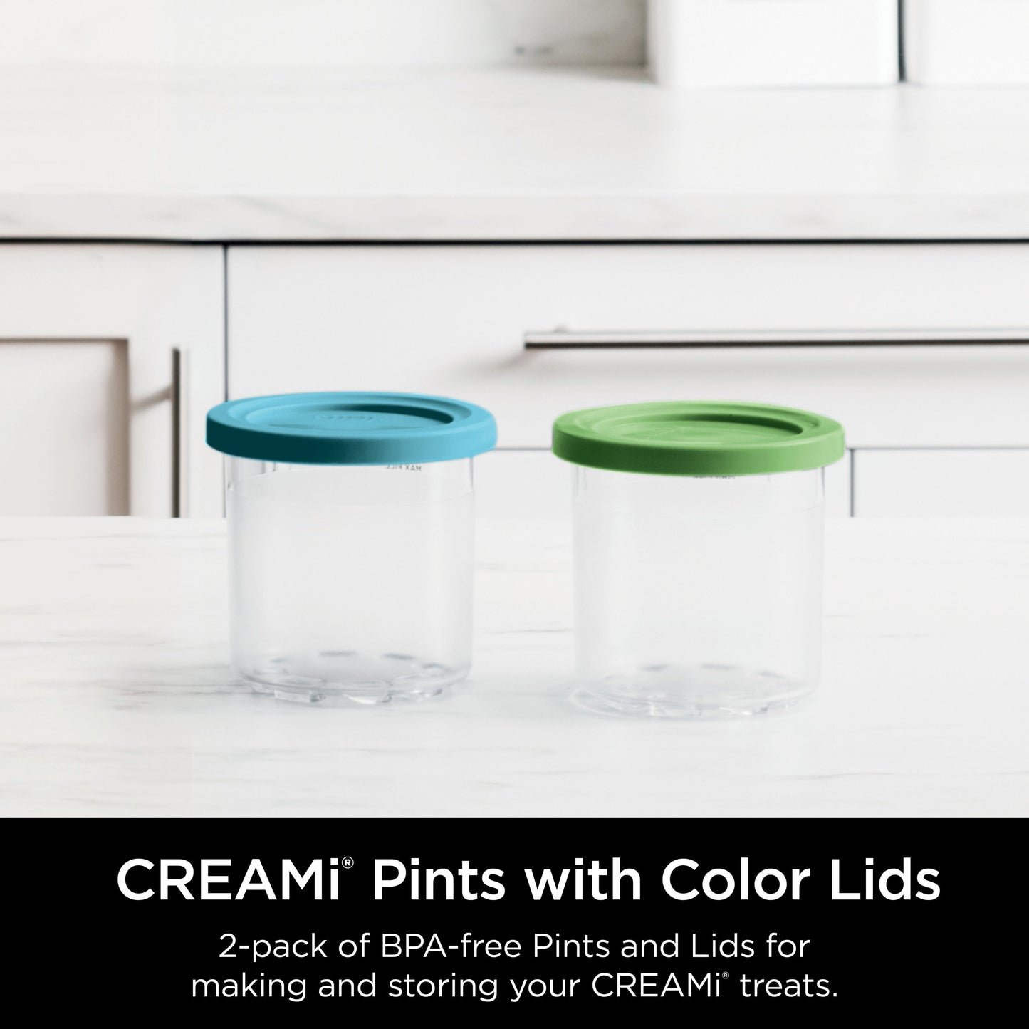 Ninja CREAMi Pints - Blue & Green