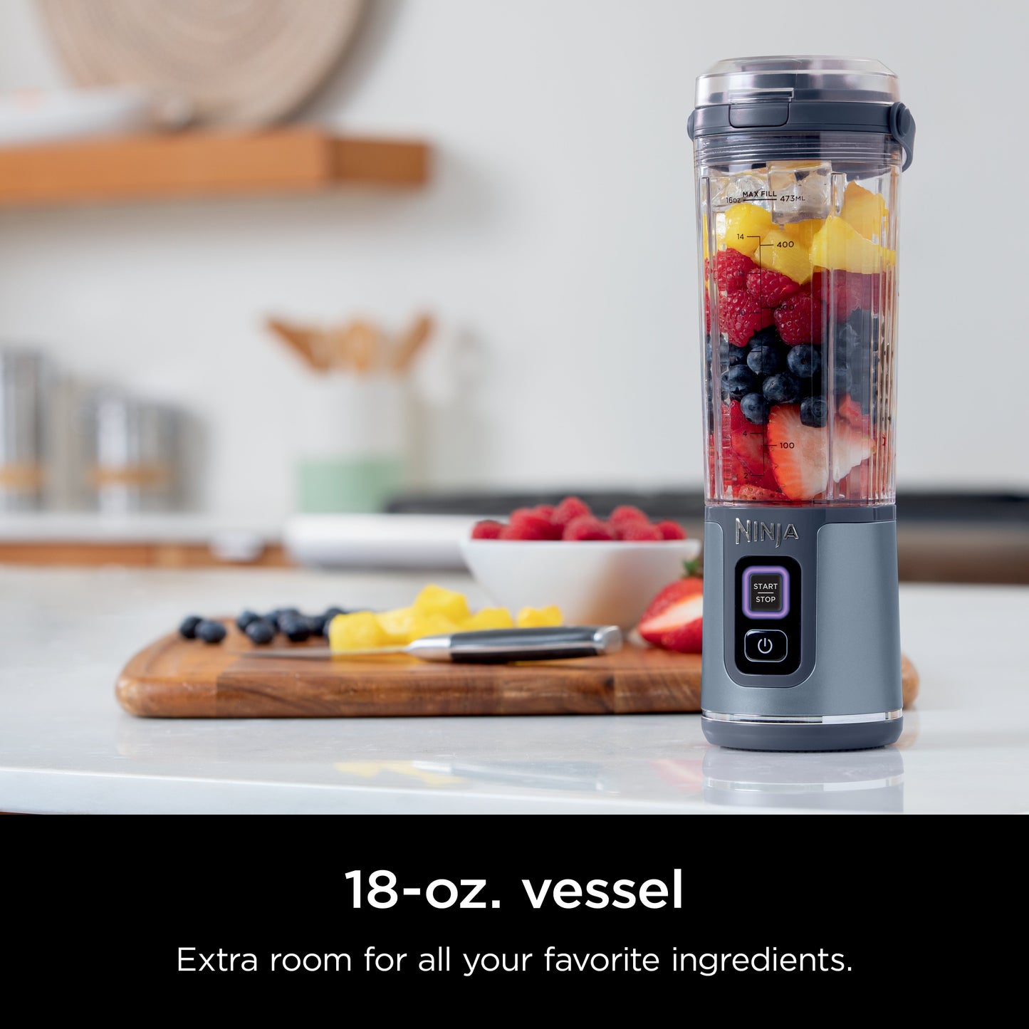 Ninja Blast Portable Blender - Denim Blue