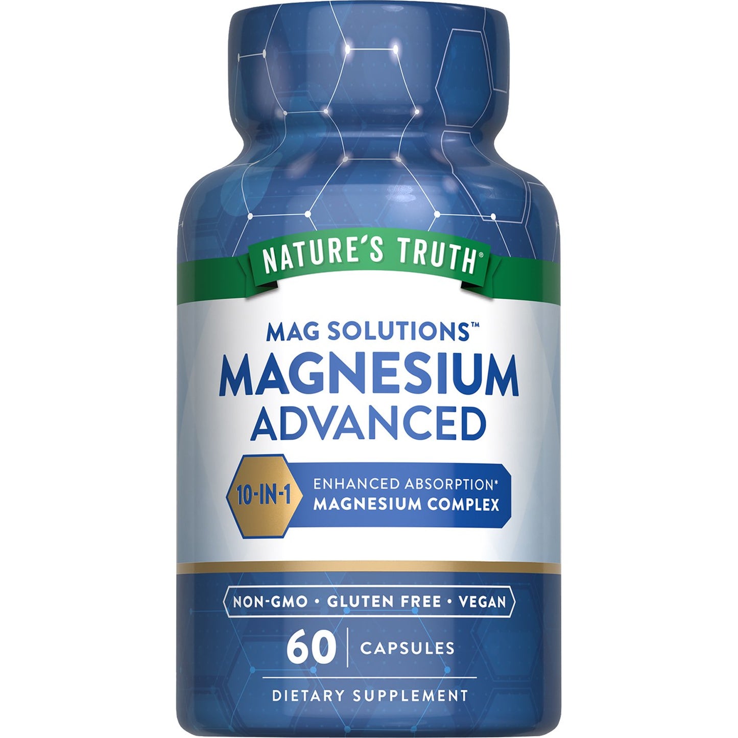 Nature's Truth Advanced Magnesium Enhanced Absorption Capsules