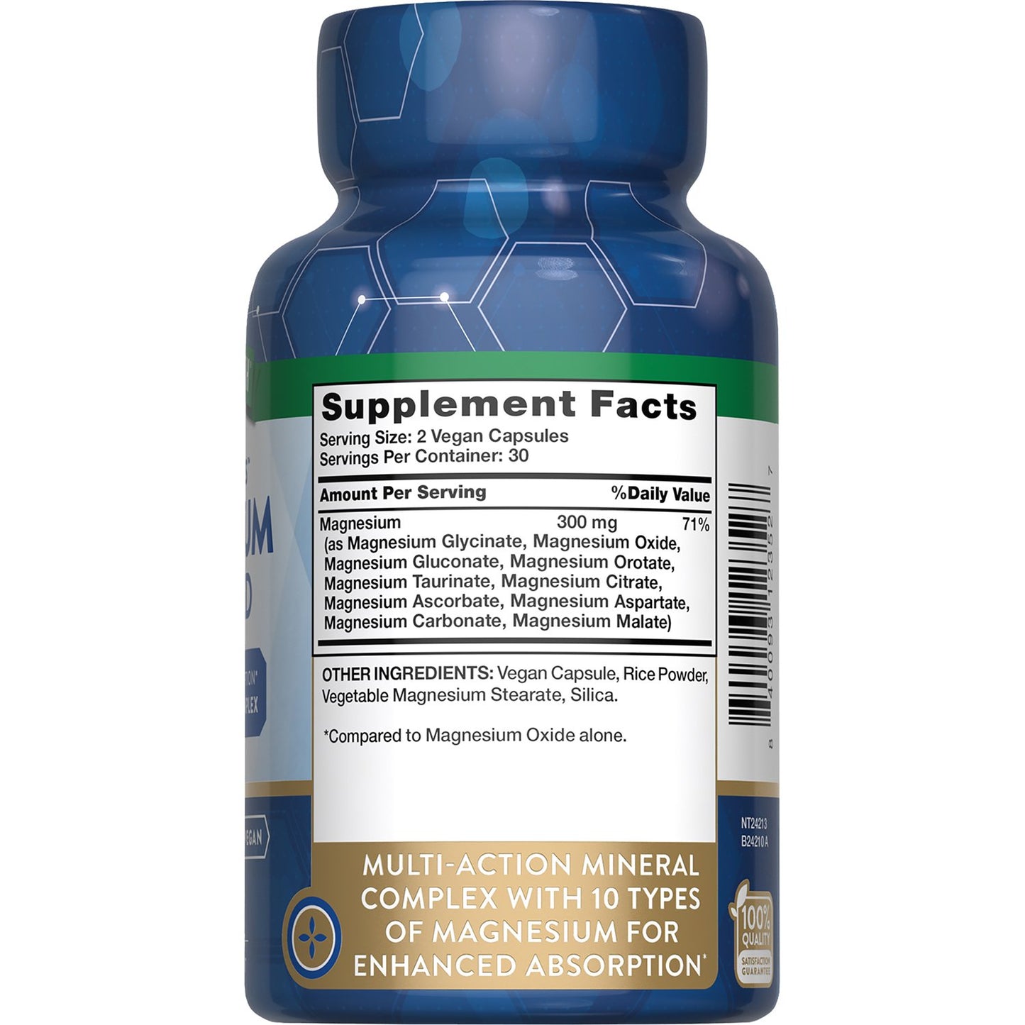 Nature's Truth Advanced Magnesium Enhanced Absorption Capsules
