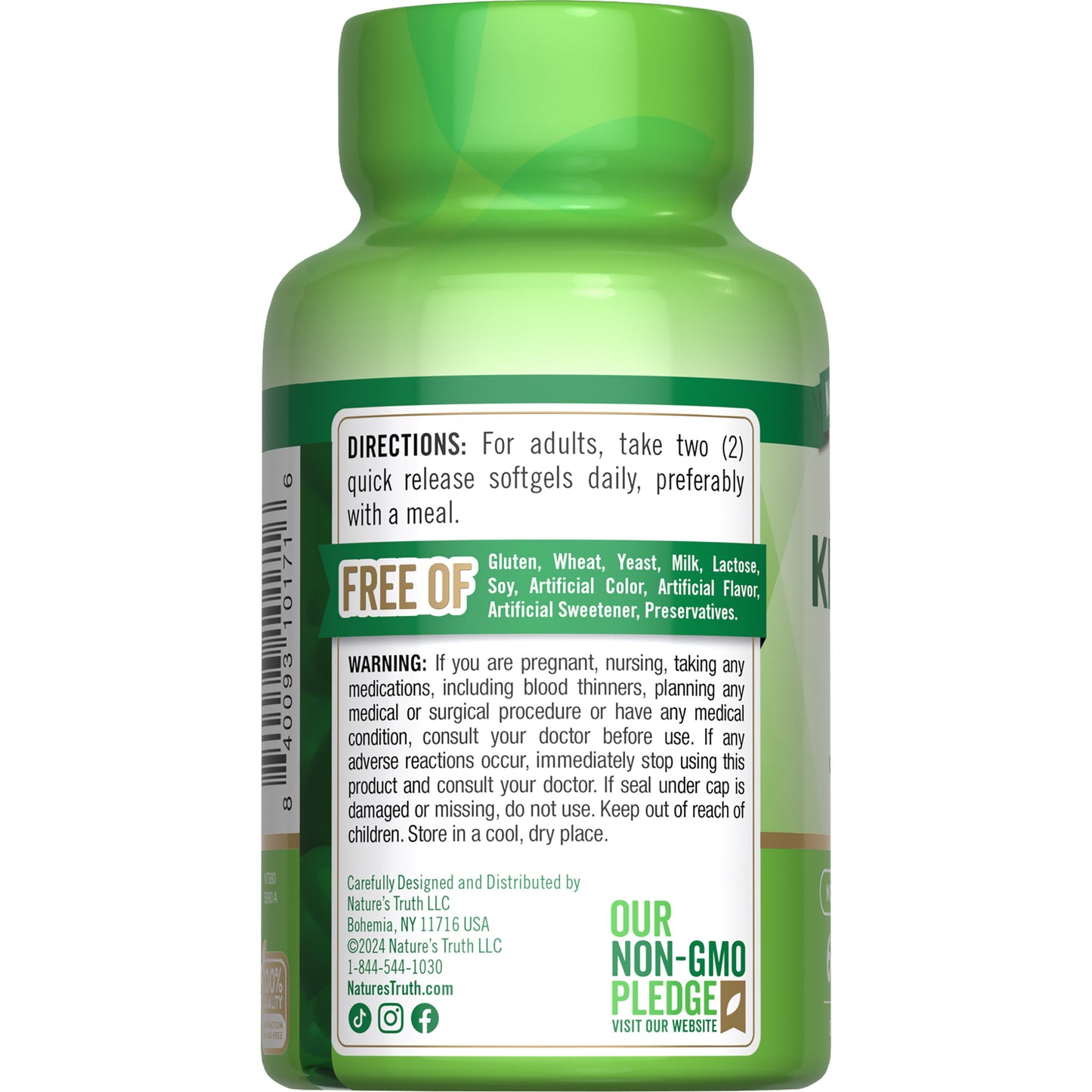 Nature's Truth Antarctic Krill Oil - 2000 mg
