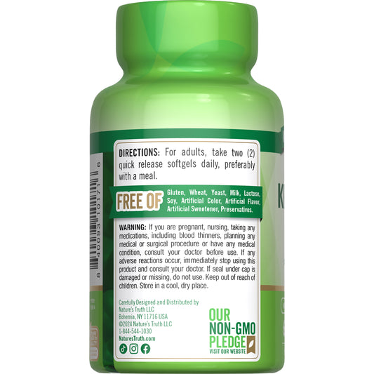 Nature's Truth Antarctic Krill Oil - 2000 mg