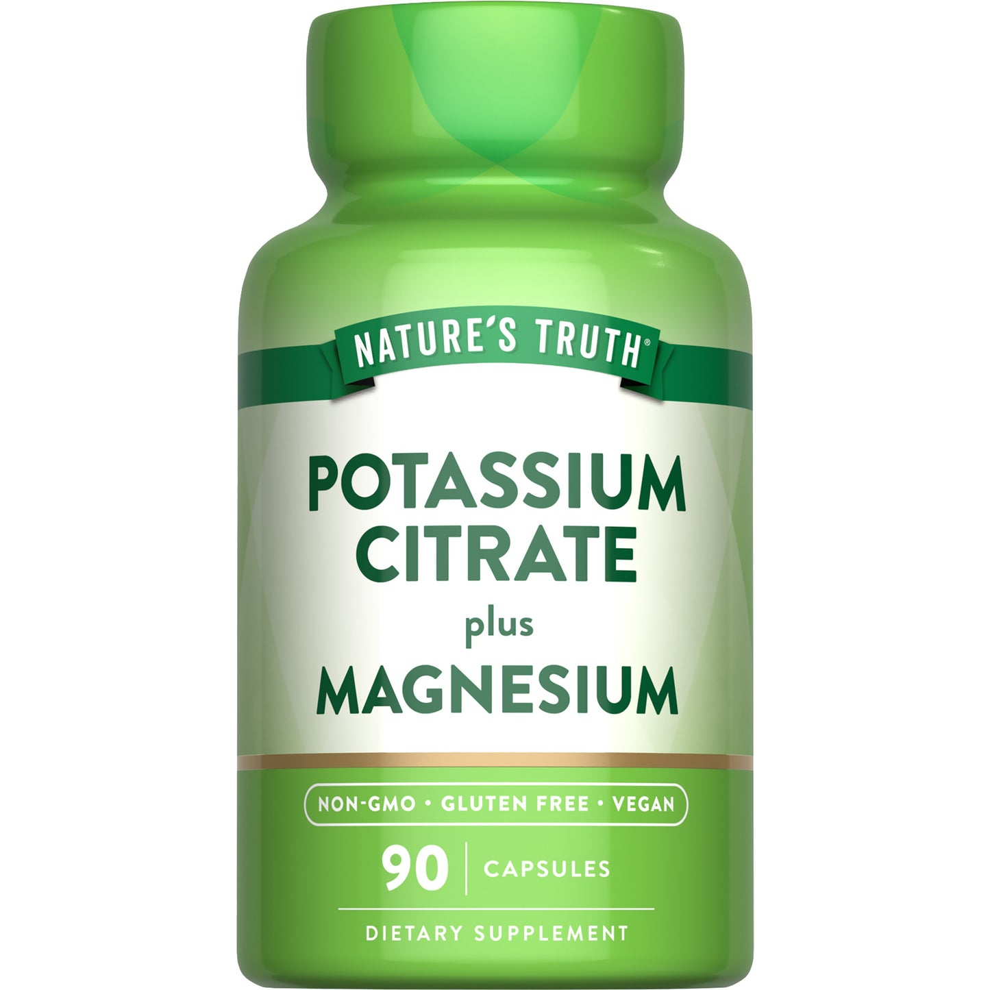 Nature's Truth Potassium Citrate + Magnesium Capsules