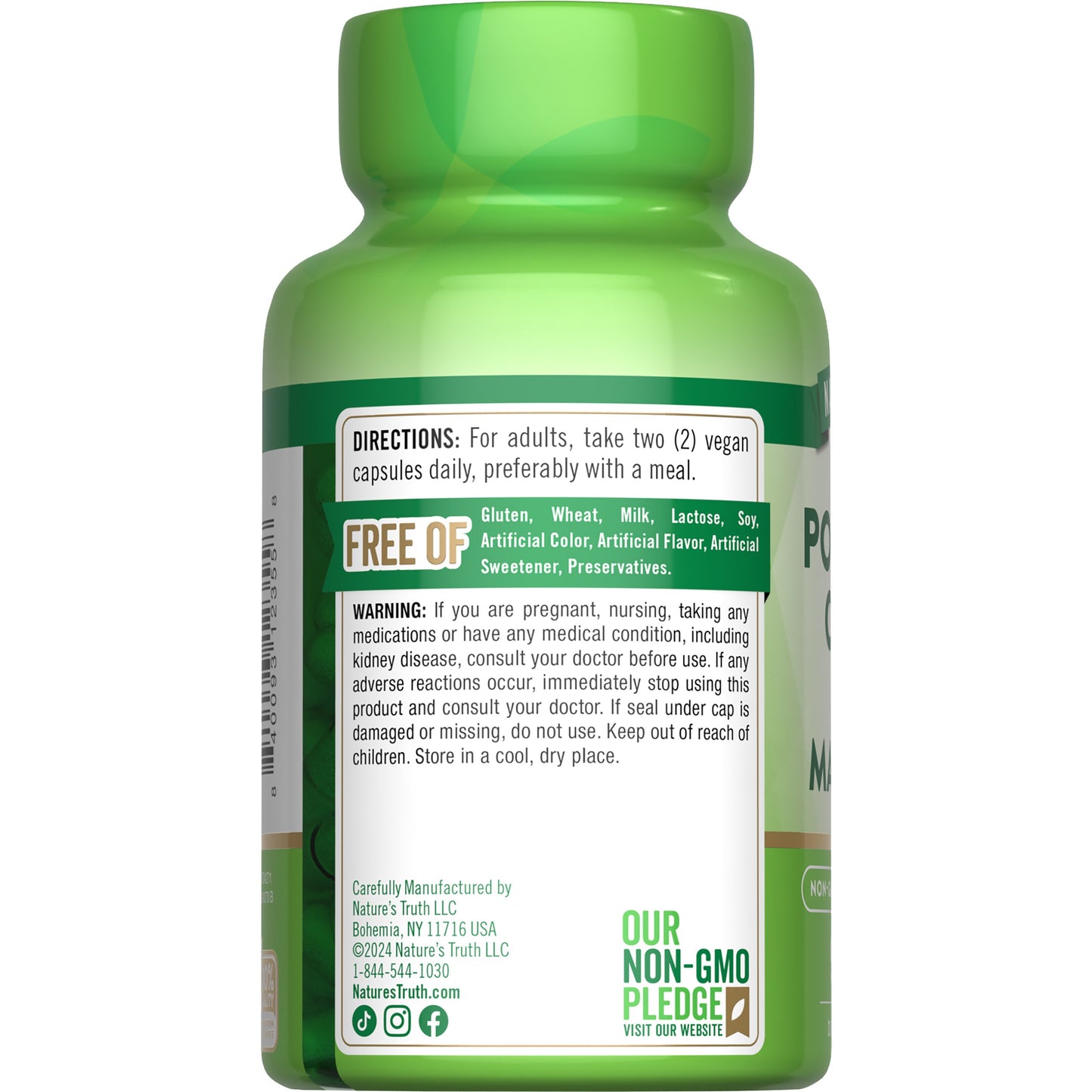 Nature's Truth Potassium Citrate + Magnesium Capsules