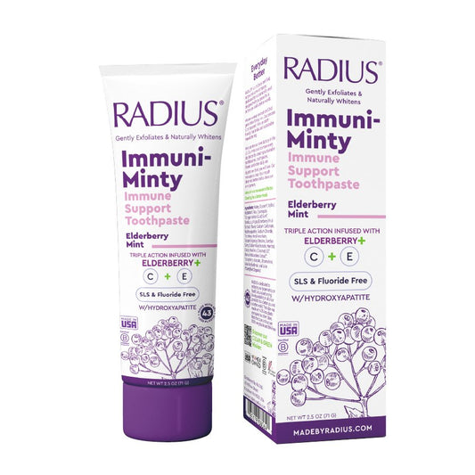 Radius Immune Support Toothpaste - Elderberry Mint
