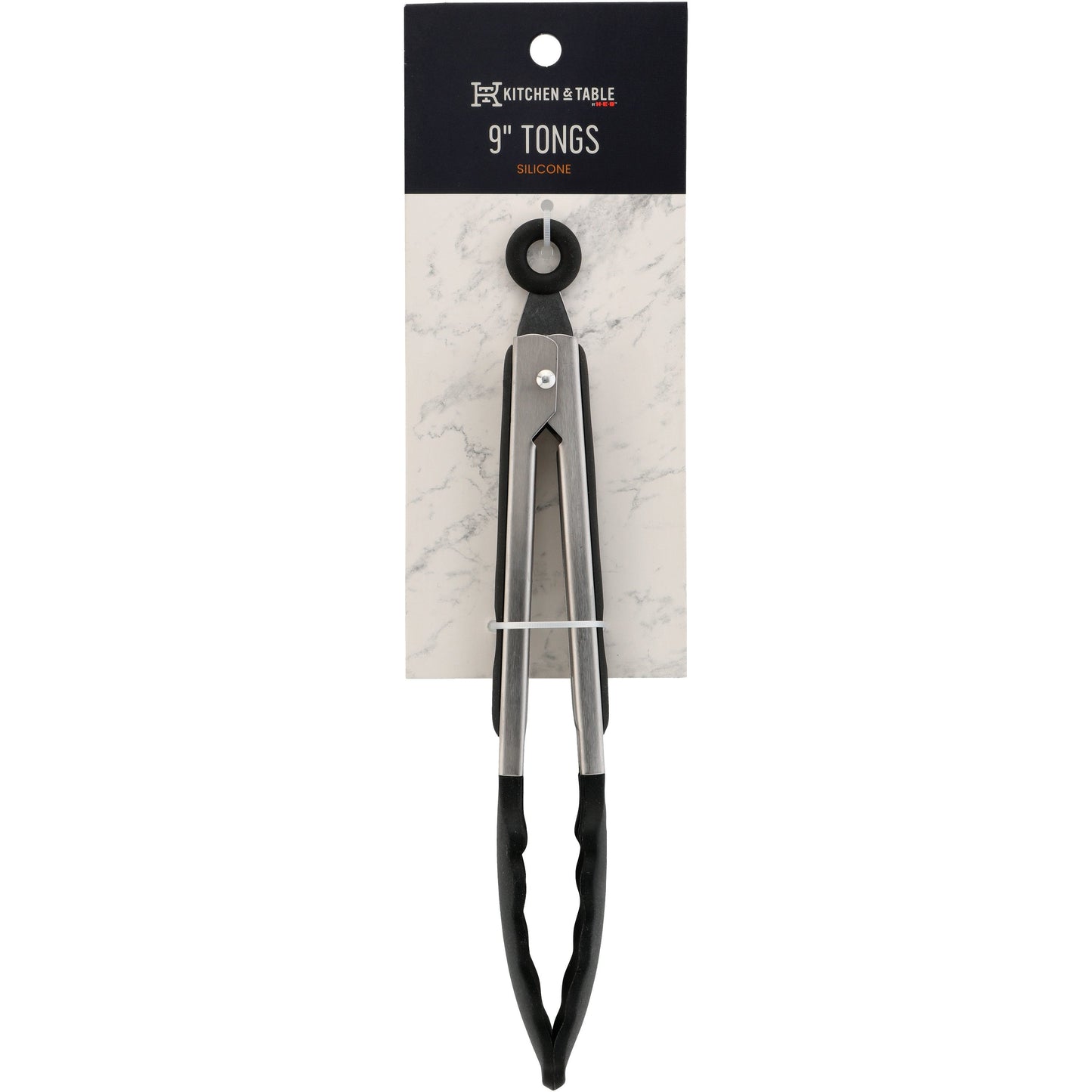Kitchen & Table by H-E-B Stainless Steel & Silicone Tongs