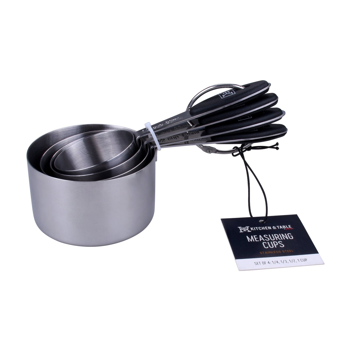 Kitchen & Table by H-E-B Stainless Steel Measuring Cups