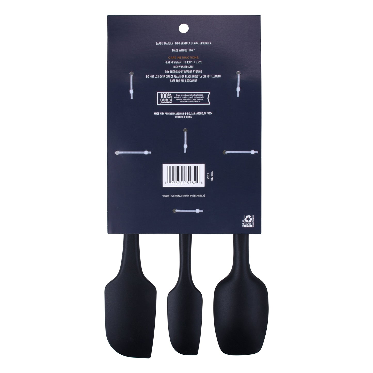 Kitchen & Table by H-E-B Silicone Spatula Set