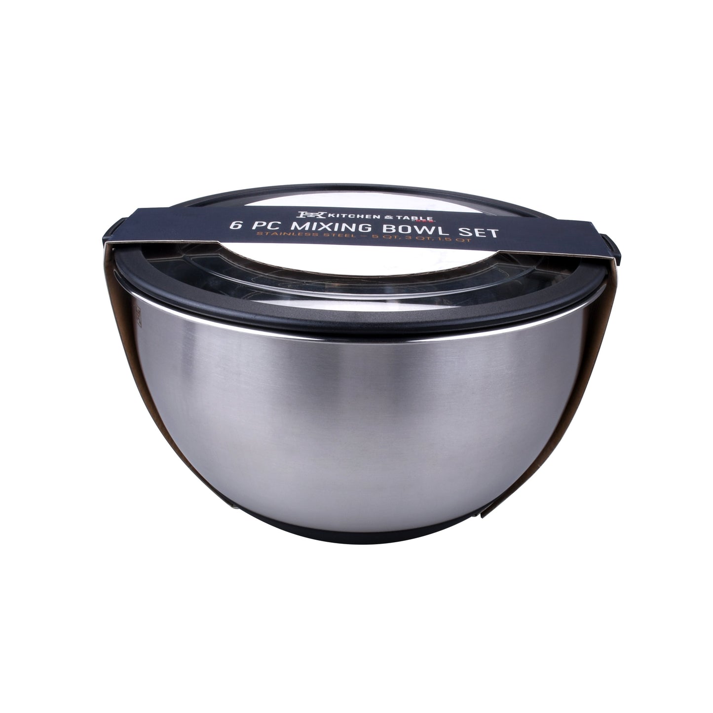 Kitchen & Table by H-E-B Stainless Steel Mixing Bowl Set